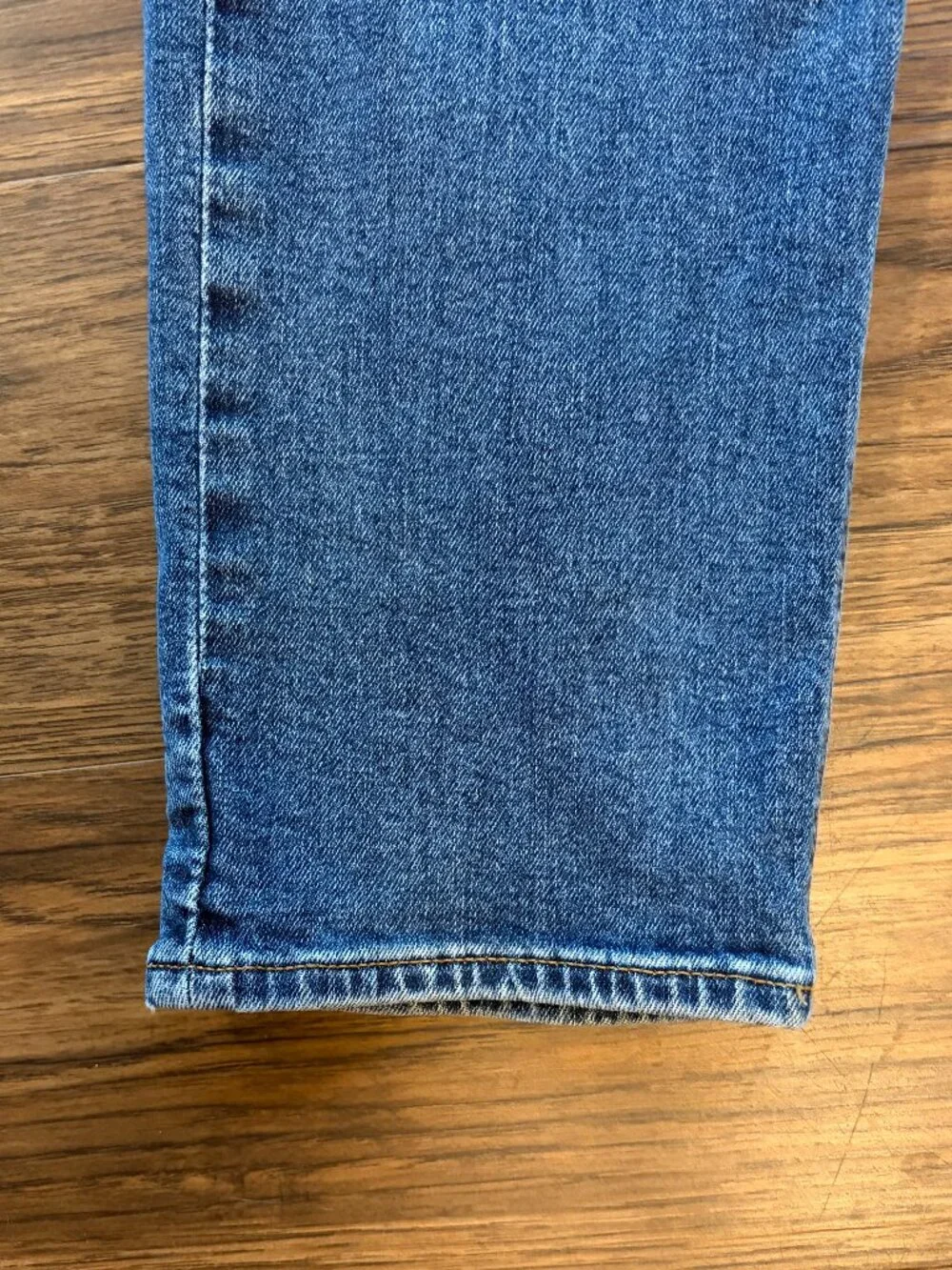 GAP blue jeans 29 straight leg high waist - Picture 7 of 10